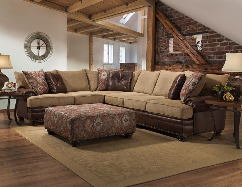 2PC SECTIONAL  8649-63/65/-GENS-22918