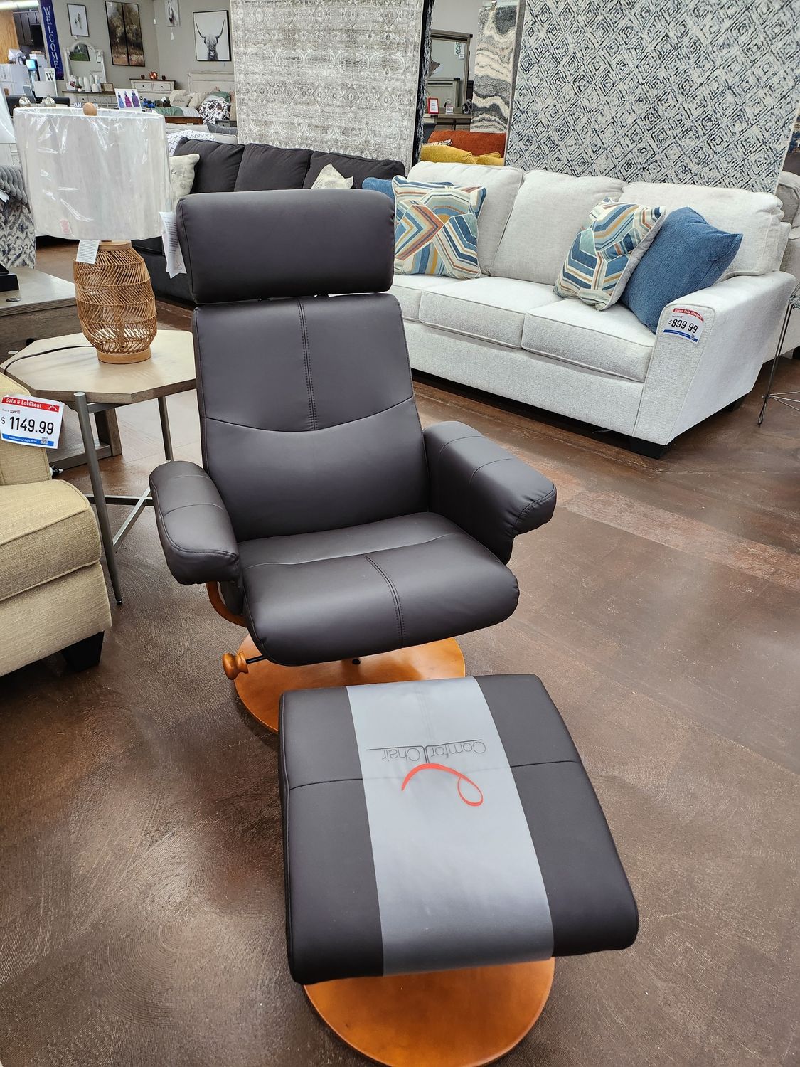 ROMA RECLINER W/OTTOMAN ROMA RECLINER W/OTTOMAN