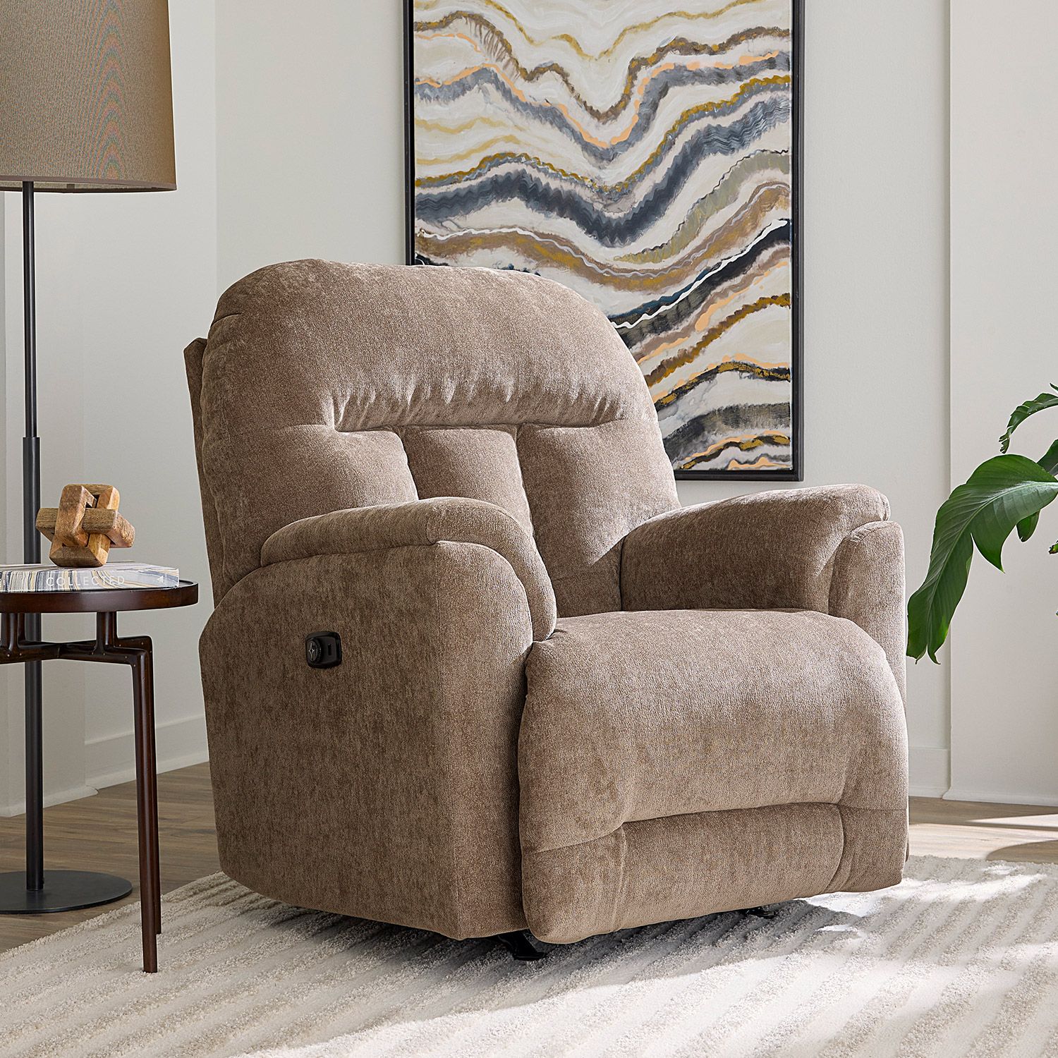SUITABLY POWER ROCKER RECLINER