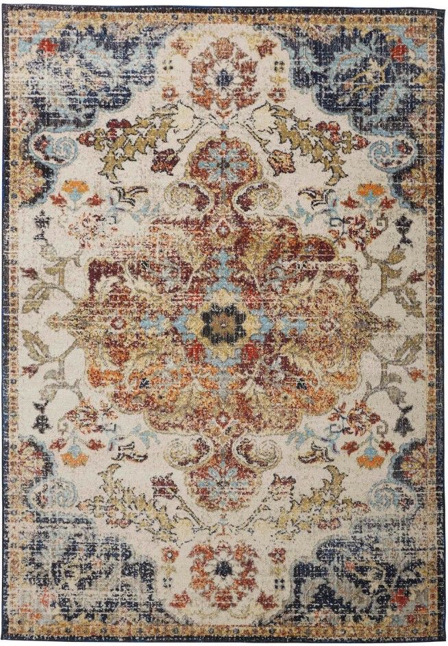 5X8 RUG FS58P BELLINI BLUE/RED
