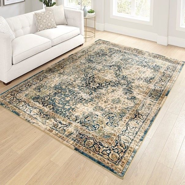5X8 RUG FS58P KELLY BLUE/GREEN