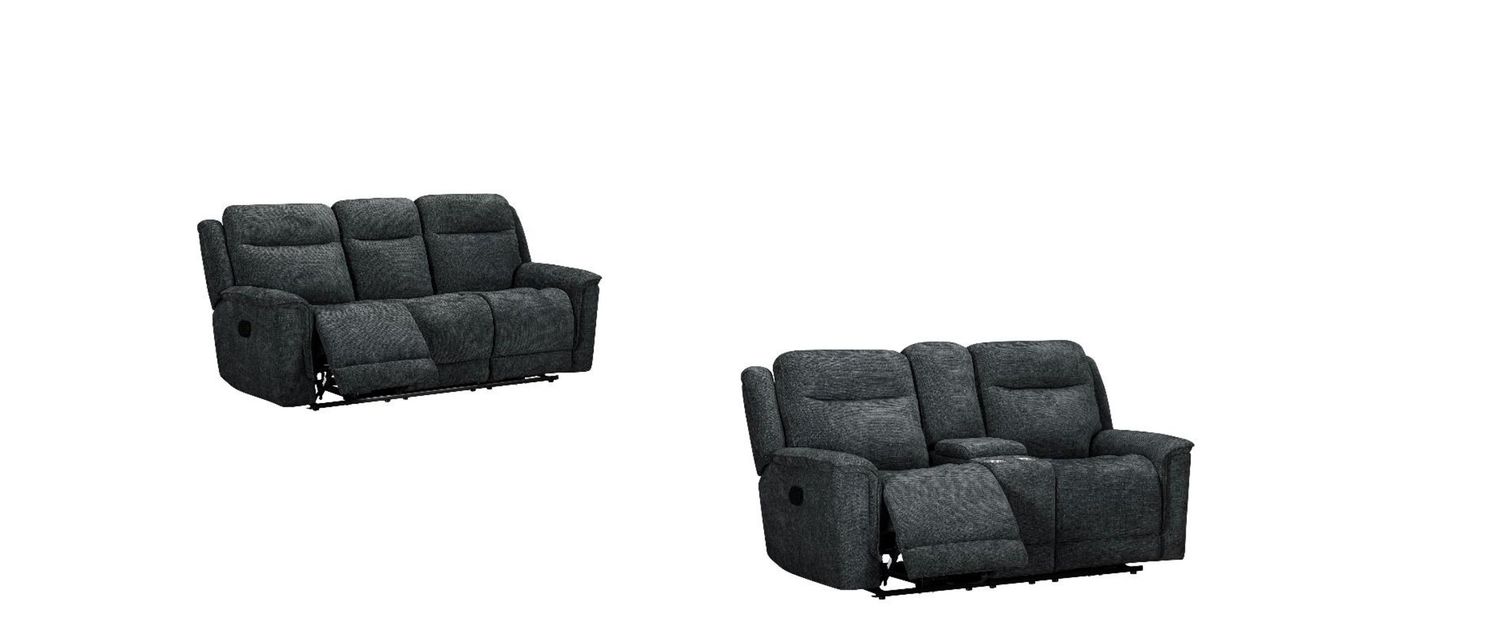 RECLINING SOFA LOVESEAT SET LR9019CCSL