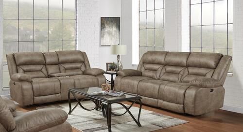 RECLINING SOFA & LOVESEAT SET  LR2235BMSL