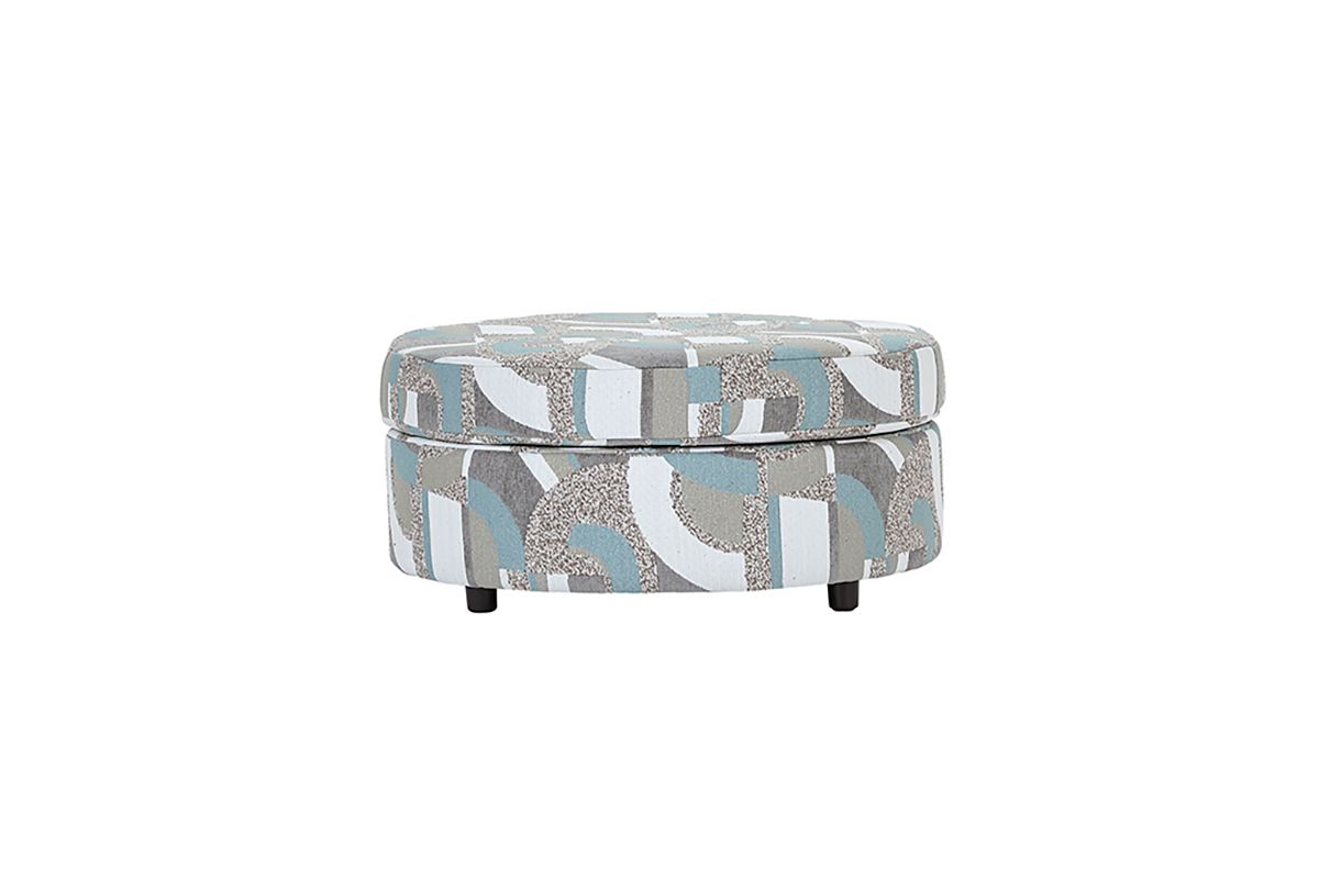 ROUND OTTOMAN  23600CHOT
