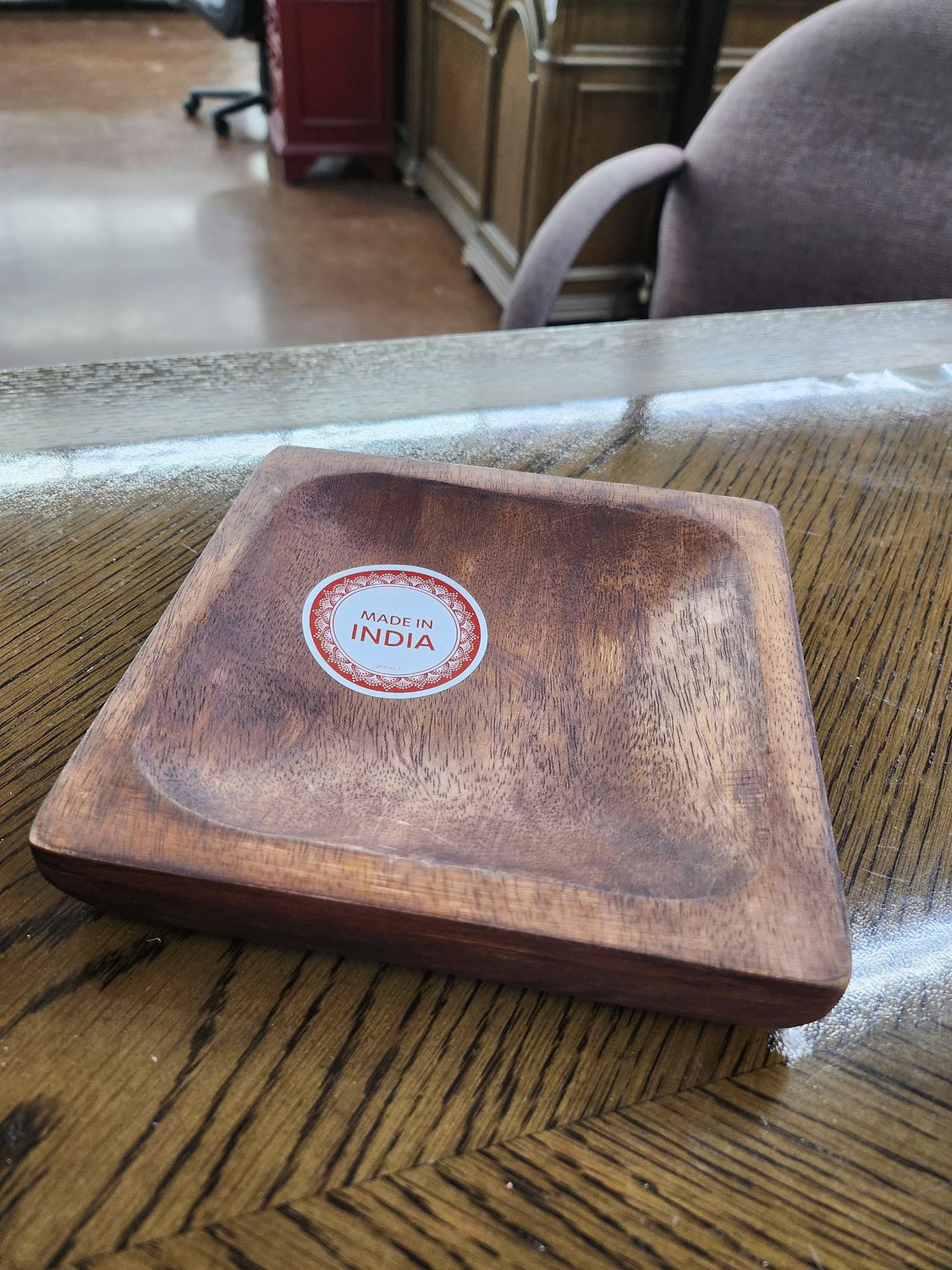 WOODEN TRAY