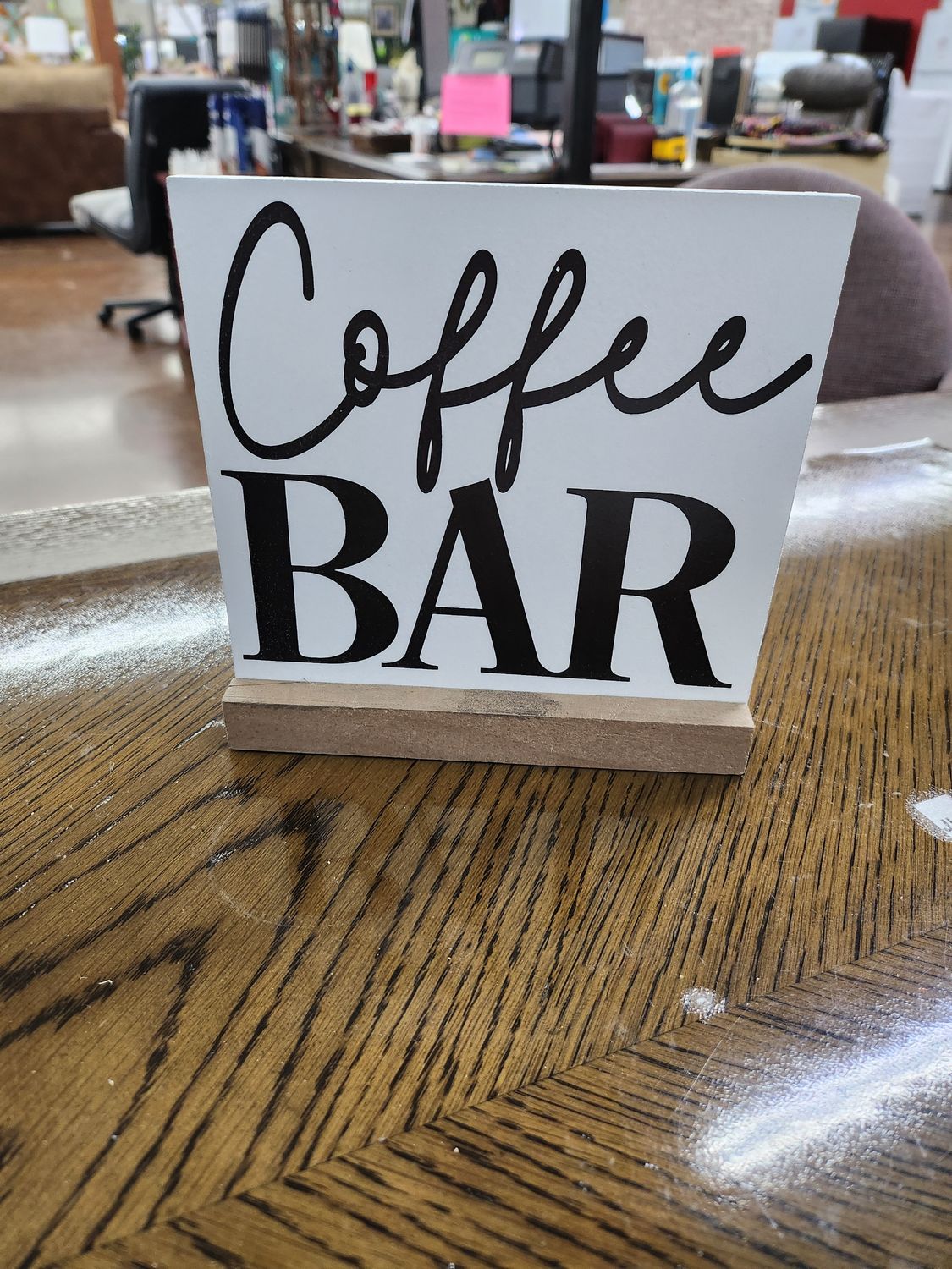 COFFEE BAR PLAQUE