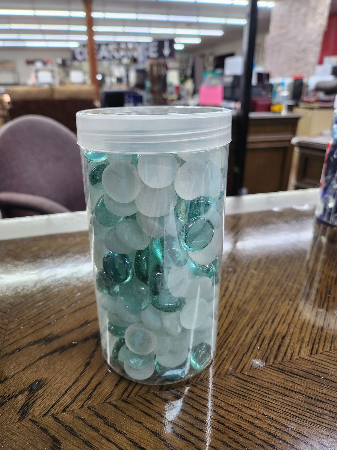 BOWL FILLER GREEN & WHITE