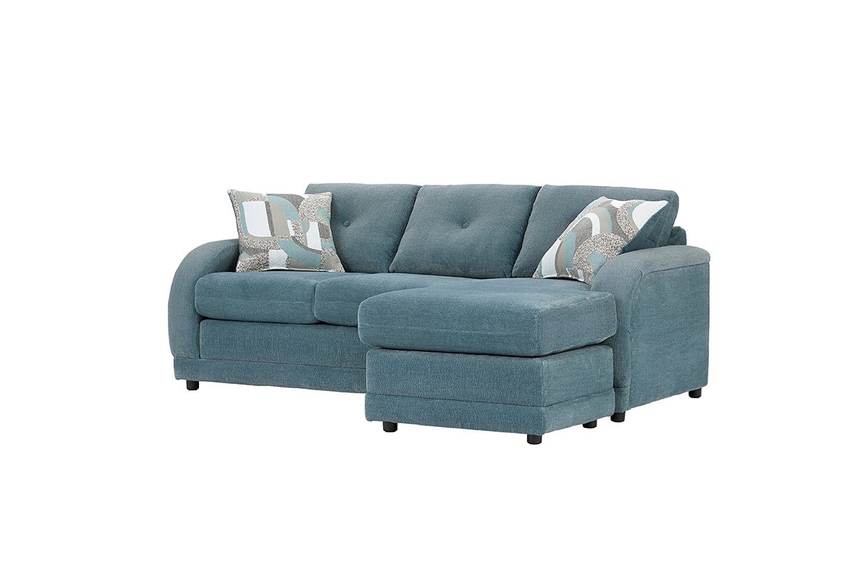 Cruiser Aquamarine Sofa Chaise