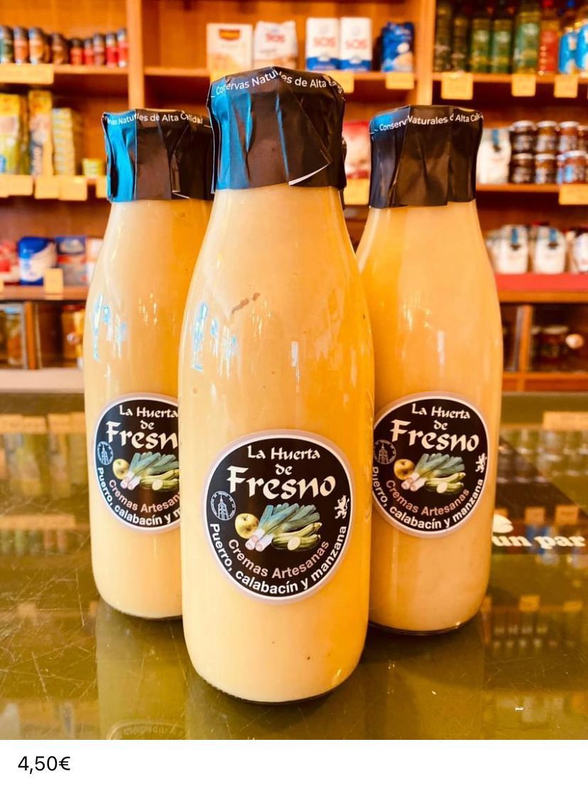 Crema casera puerro