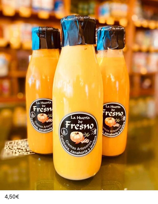 Crema casera calabaza