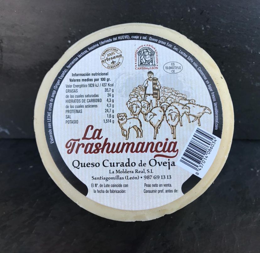 Queso curado de oveja