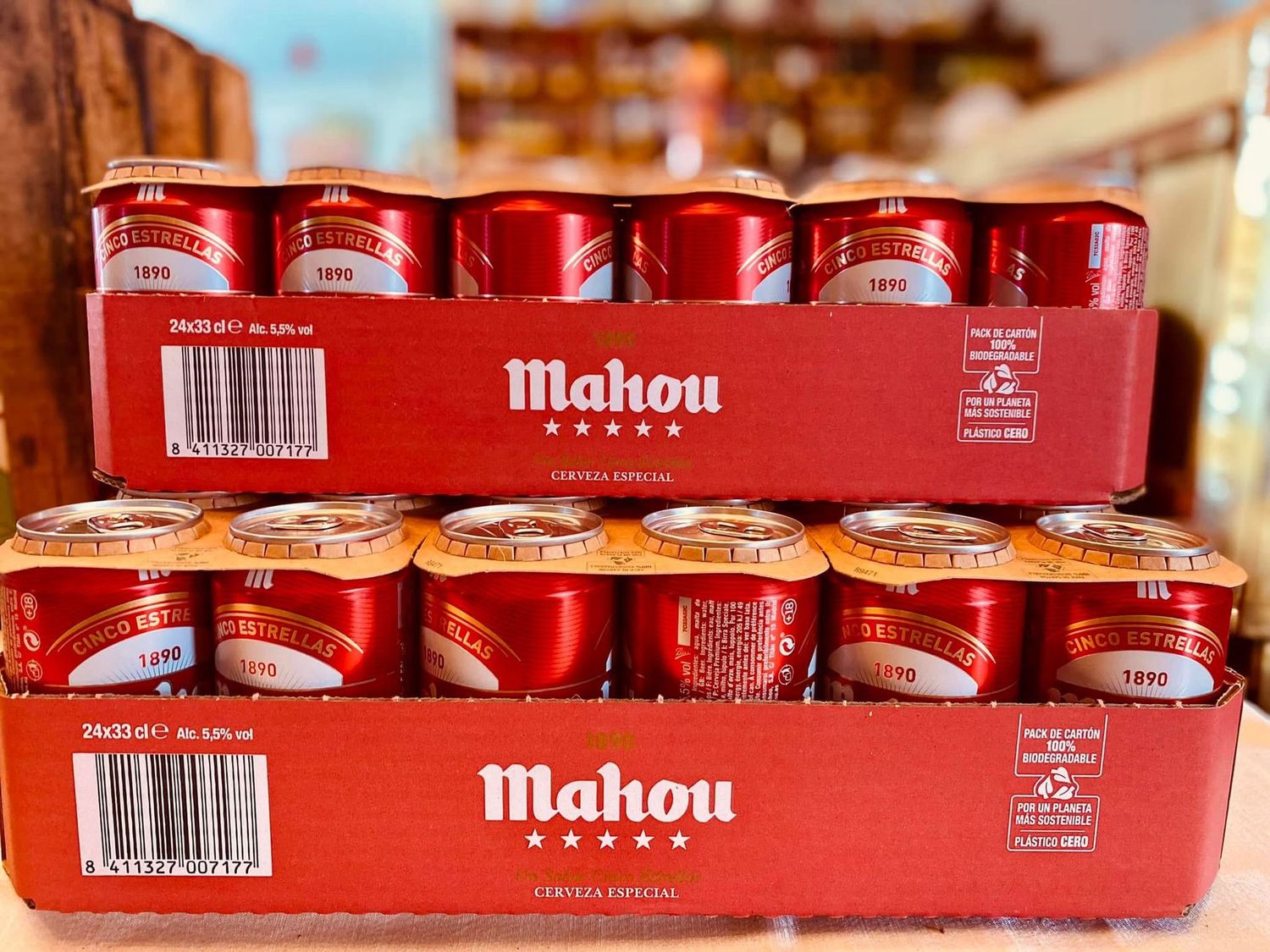 Mahou 5 estrellas x24