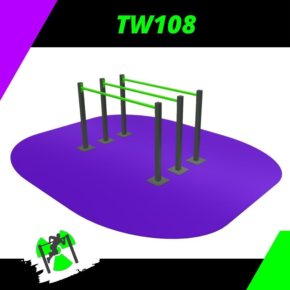 European parallel bars x3