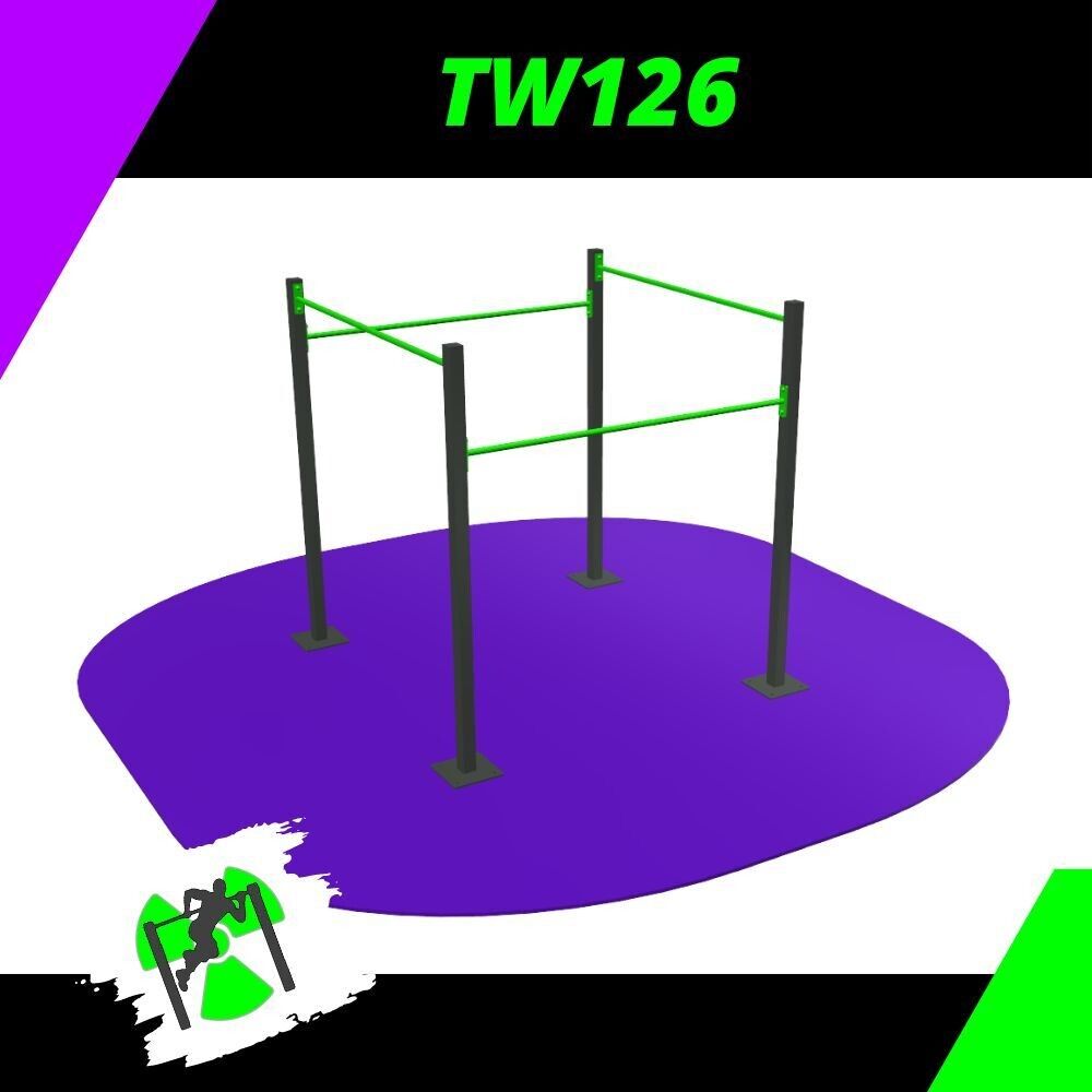 TW126: freestyle square of bars