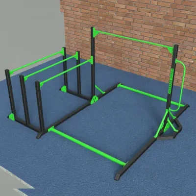PB230 FREESTYLE AND 3 PARALLEL BARS