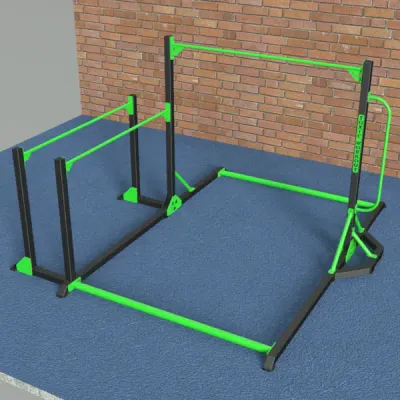 PB230 FREESTYLE AND 2 PARALLEL BARS