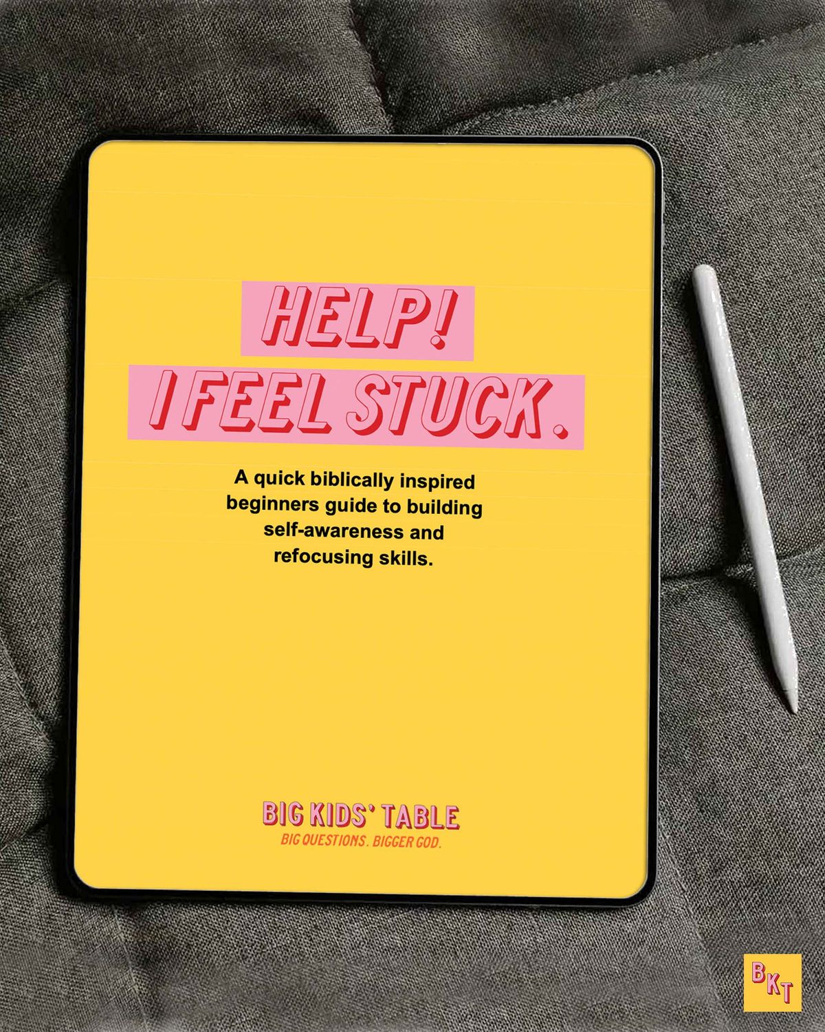 ‘Help! I feel stuck! Beginners Self-Reflection Guide