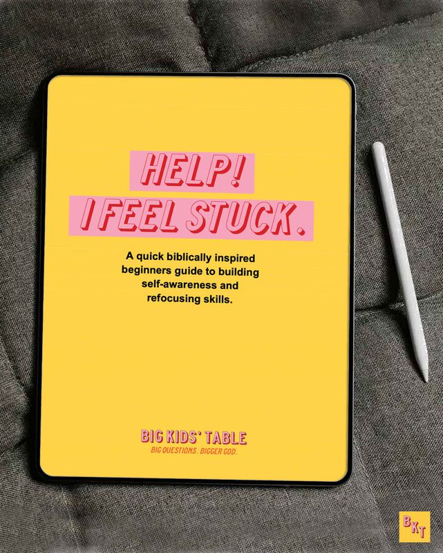 ‘Help! I feel stuck! Beginners Self-Reflection Guide