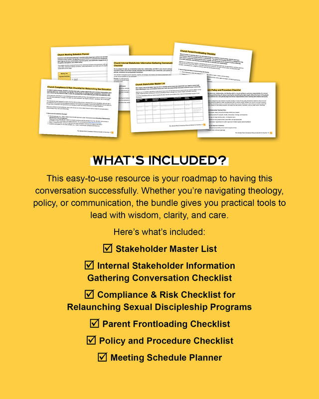 The Ultimate Risk & Compliance Resource Bundle for Churches