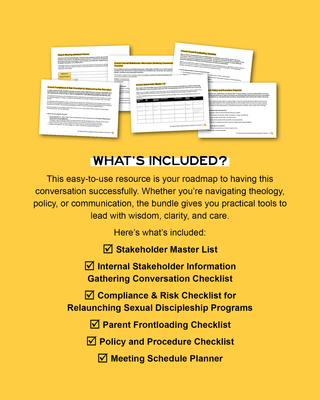 The Ultimate Risk & Compliance Resource Bundle for Churches