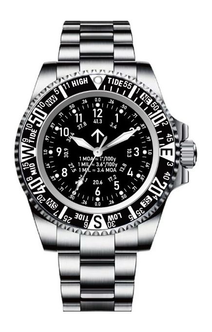 Shooting Watch with Bezel (Seiko Automatic Movement)