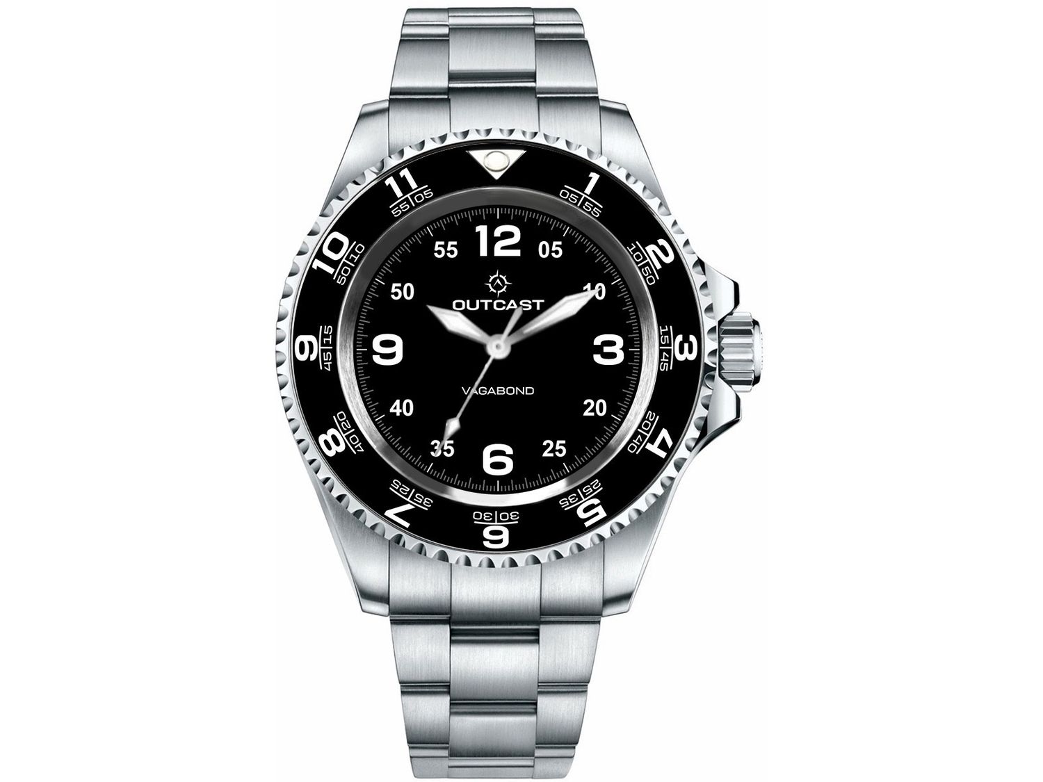 Vagabond Guide Watch with Bezel (Seiko NH35 Automatic Movement)