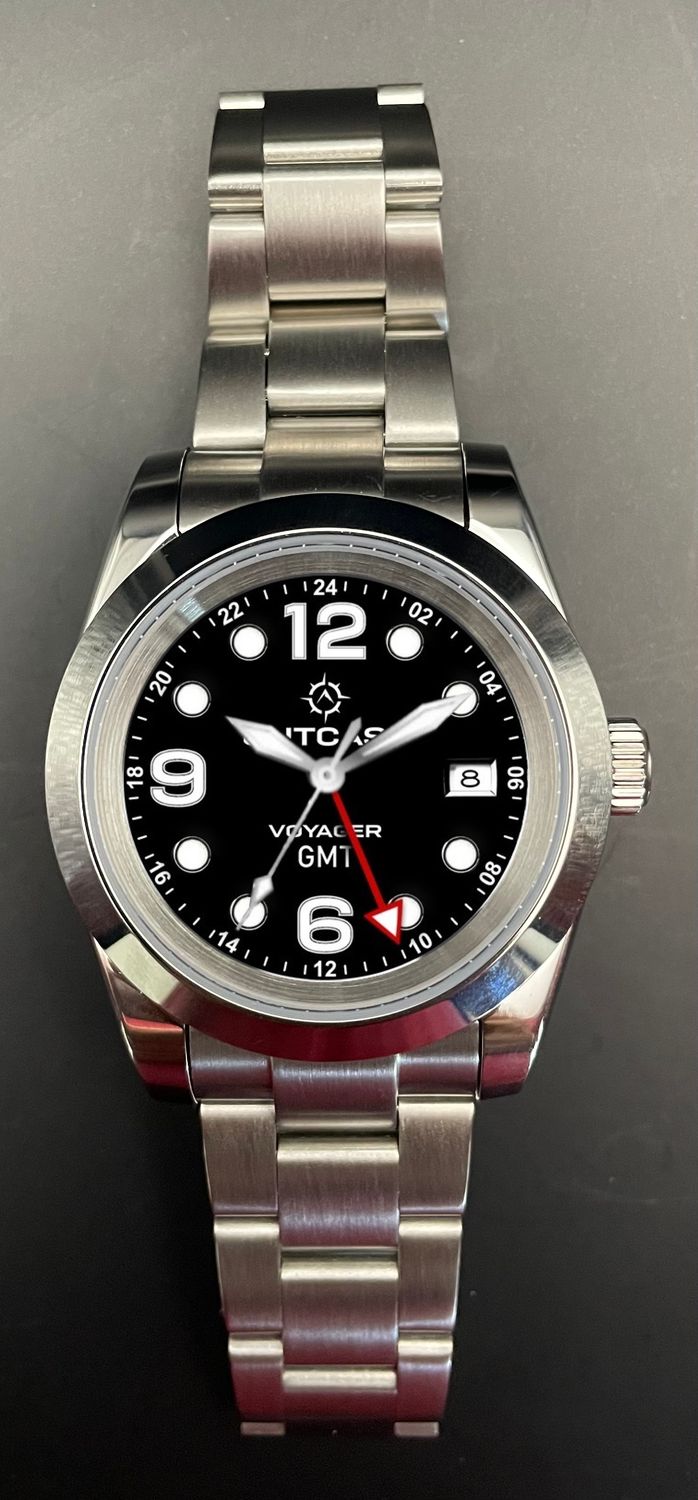 39mm Voyager GMT (Seiko NH34 Movement)