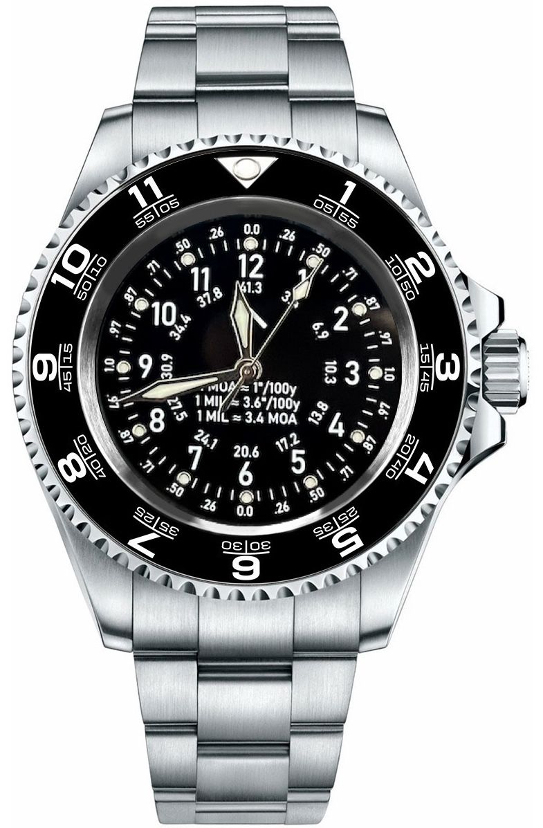 Shooting Watch with T Bezel (Seiko NH35 Automatic Movement)