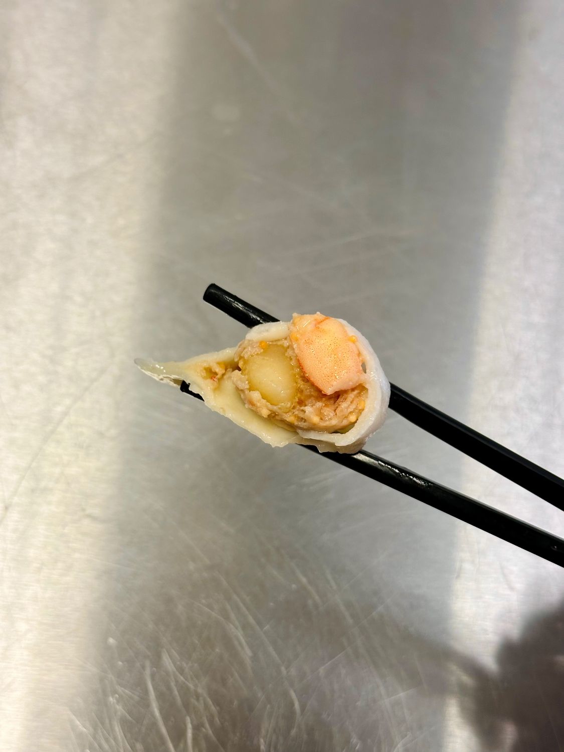 Pork Shrimp &amp; Scallop Dumplings 干贝鲜虾水饺