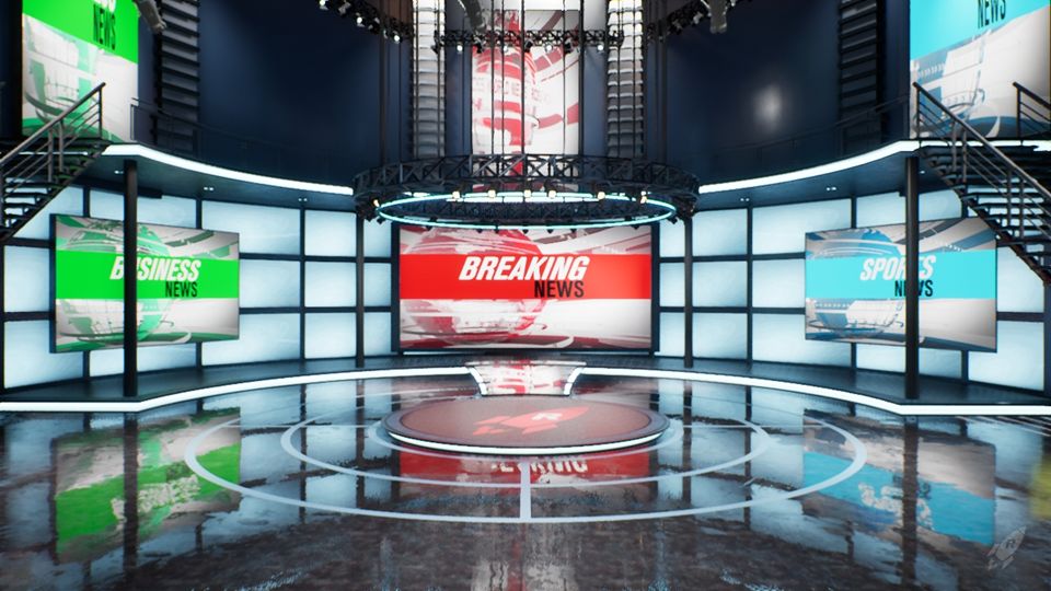 Studio F - Unreal Virtual Set for Voyager