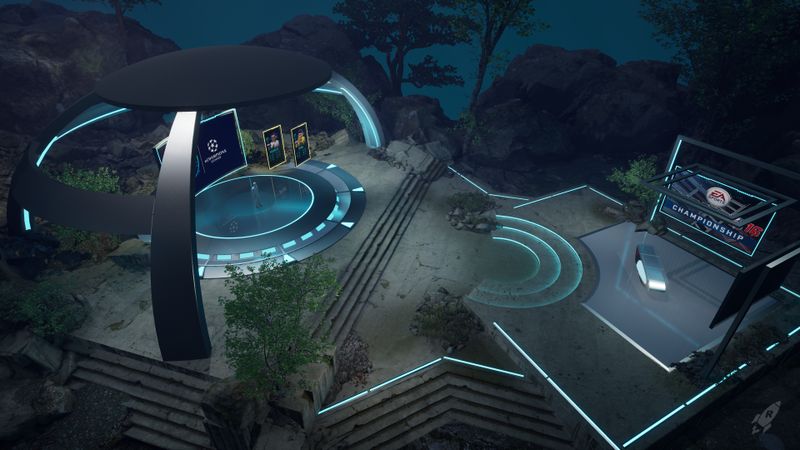 Esports A - Unreal Virtual Set for Voyager