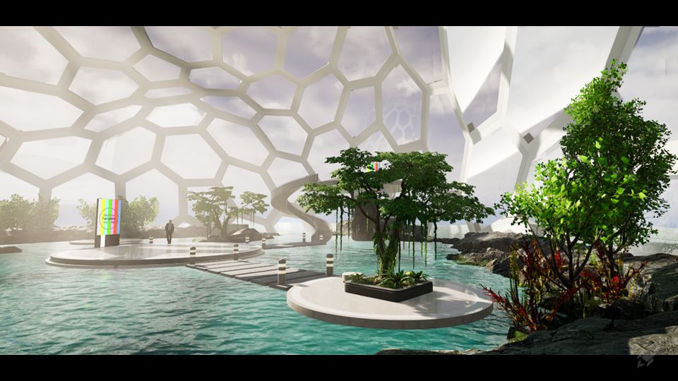 Organic - Unreal Virtual Set for Voyager