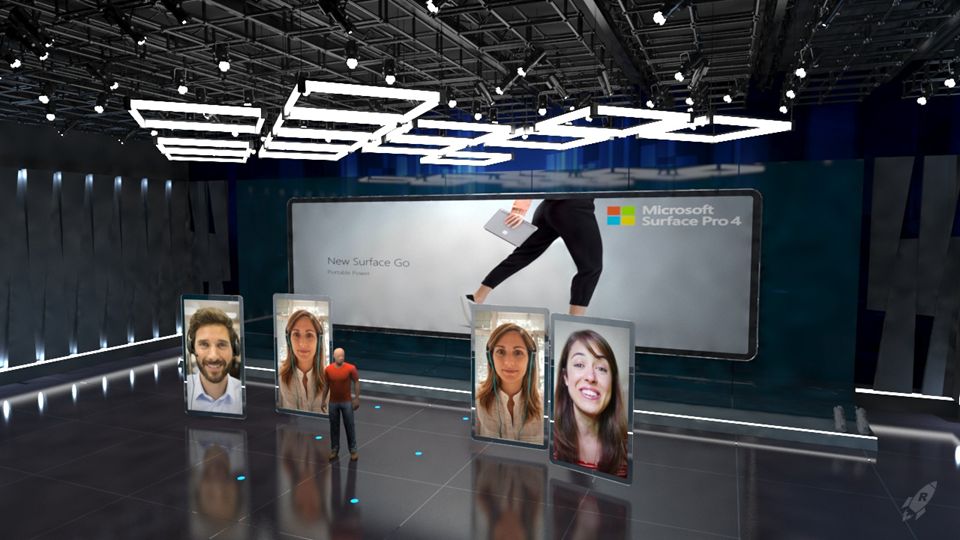 Keynote 1 - Unreal Virtual Set for Voyager