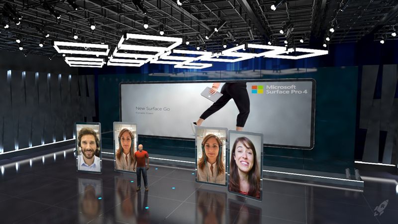Keynote 1 - Unreal Virtual Set for Voyager