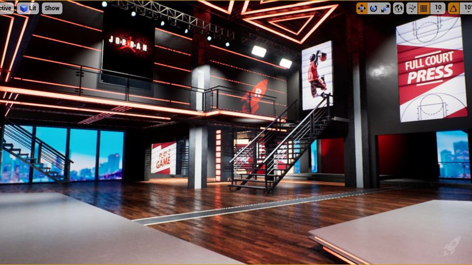 Studio E - Unreal Virtual Set for Voyager