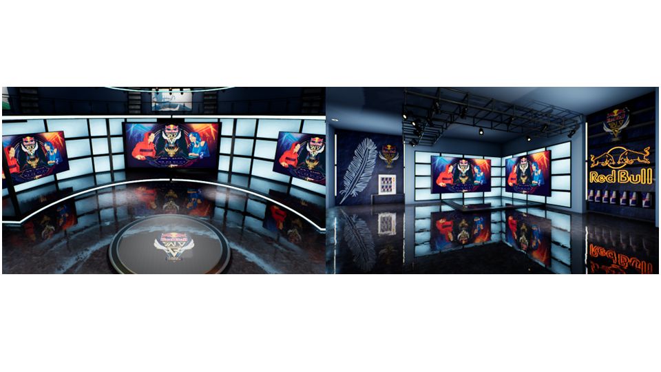 Studio F with Customization - Unreal Virtual Set for Voyager