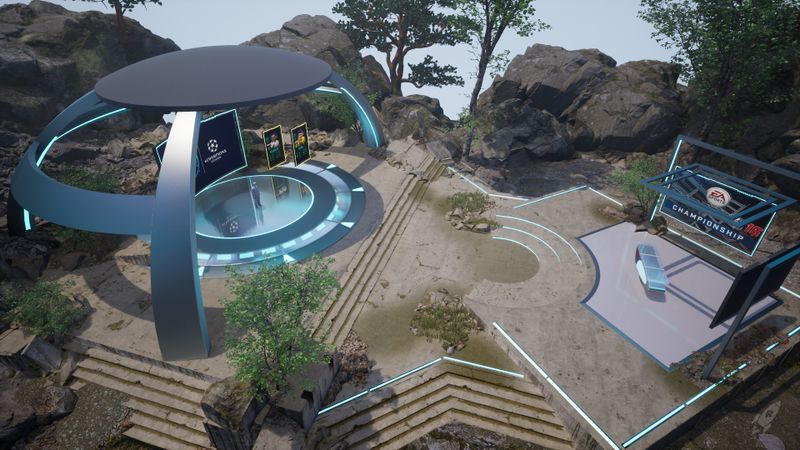 Esports A Daylight Setup - Unreal Virtual Set for Voyager