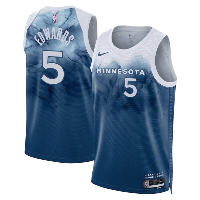 Anthony Edwards Minnesota Timberwolves City Edition Jersey