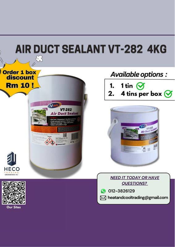 Air Duct Sealant VT-282 4kg