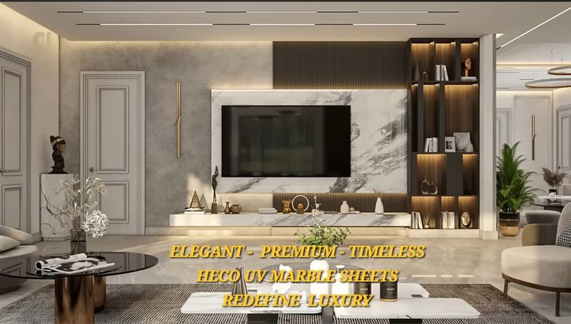 HECO-UV MARBLE SHEET