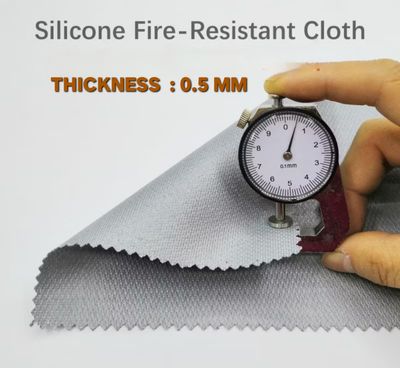 FIRE  RETARDANT GREY  CANVAS