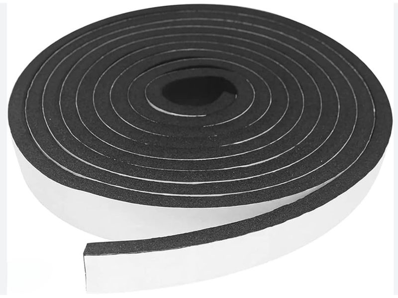 NEOPRENE GASKET TAPE 12MM X 6MM X 30 &#39; @ 50 ROLLS PER BAG