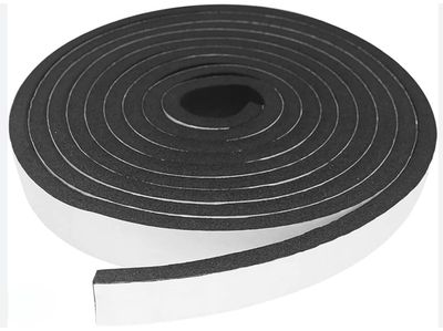NEOPRENE GASKET TAPE 12MM X 6MM X 30 &#39; @ 50 ROLLS PER BAG