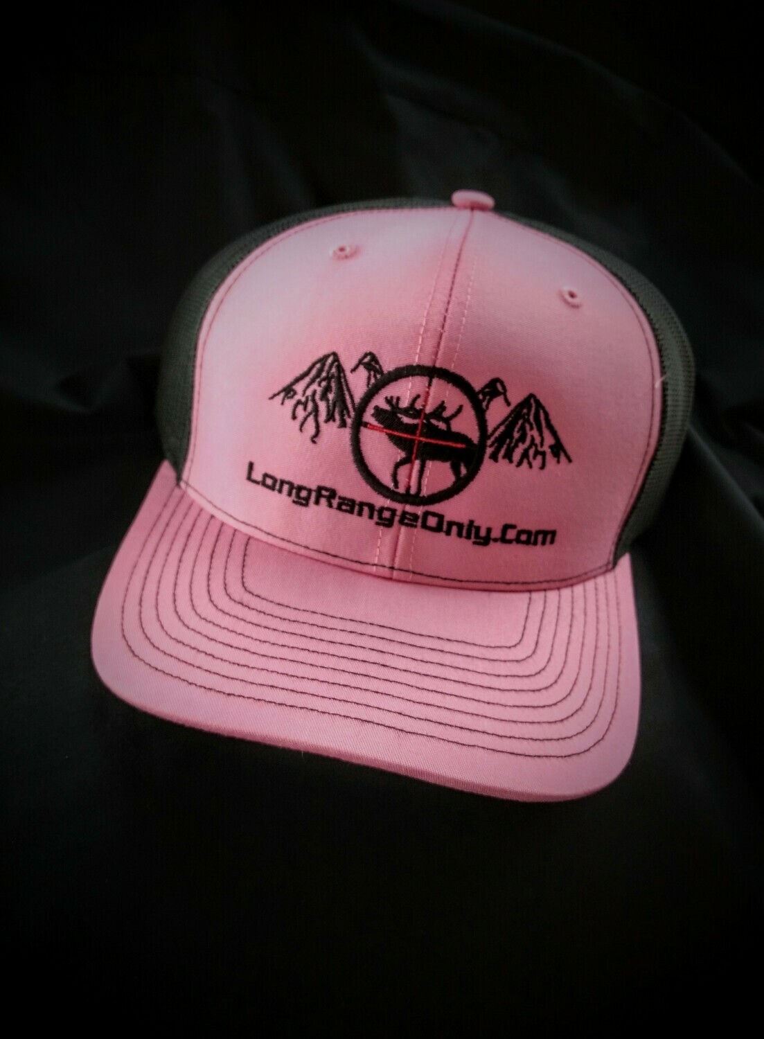 Pink Embroidered Hat Store Long Range Only