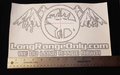 LongRangeOnly.Com Decal