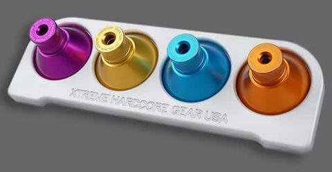 Funnel Holder Rack - Holds 4 Funnels