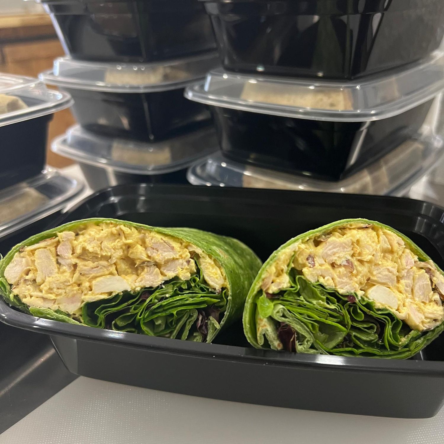 Curry Chicken Wrap