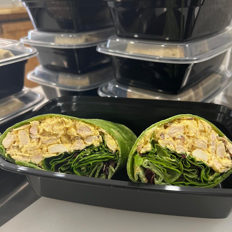 Curry Chicken Wrap