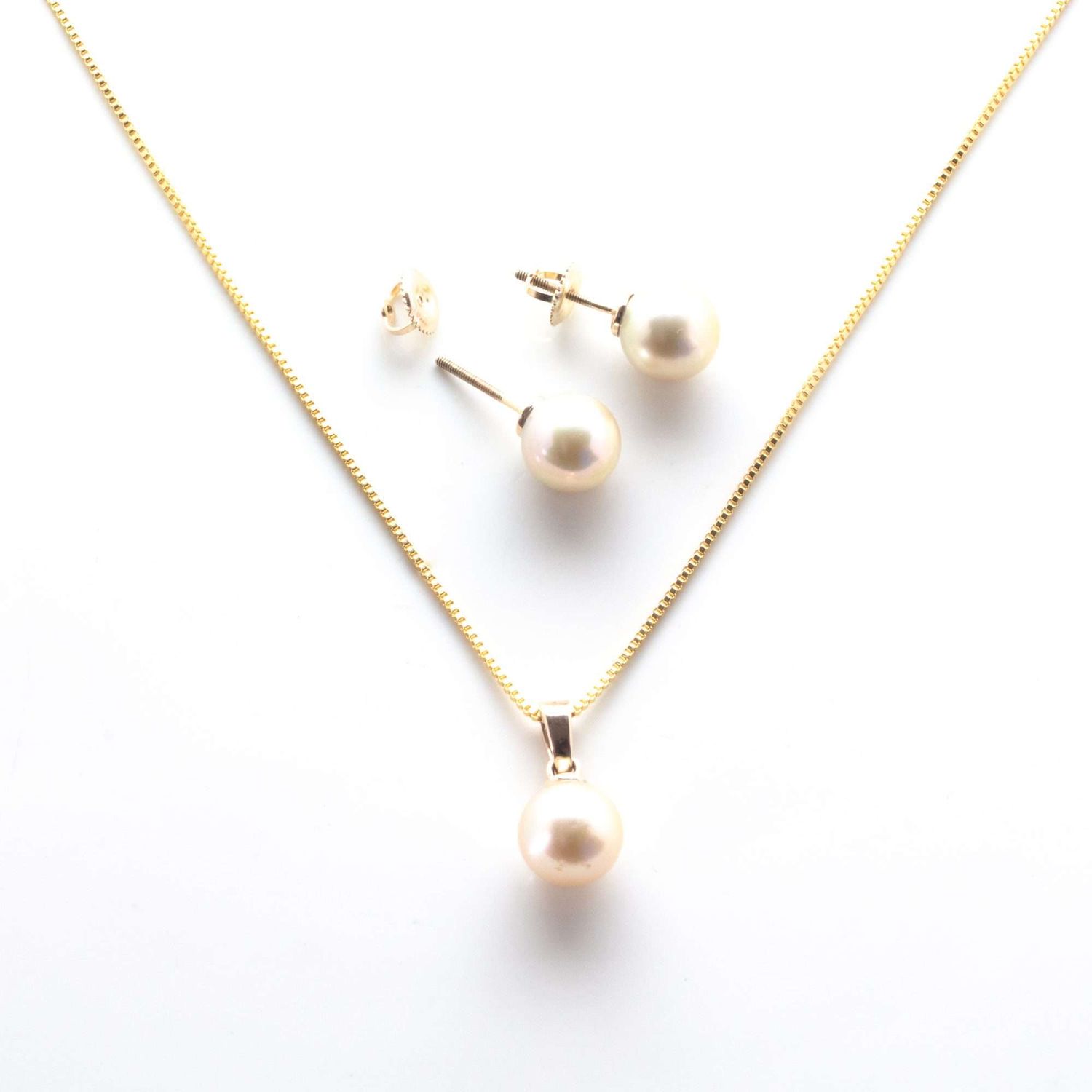 South Sea Golden Pearls Cannes Set