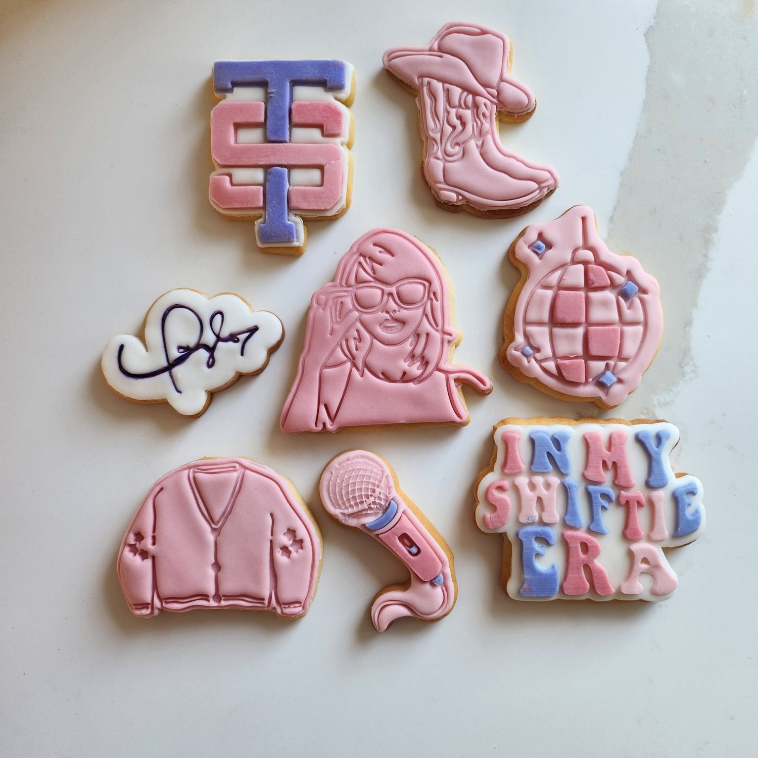 Swiftie Taylor Swift inspired cookies set